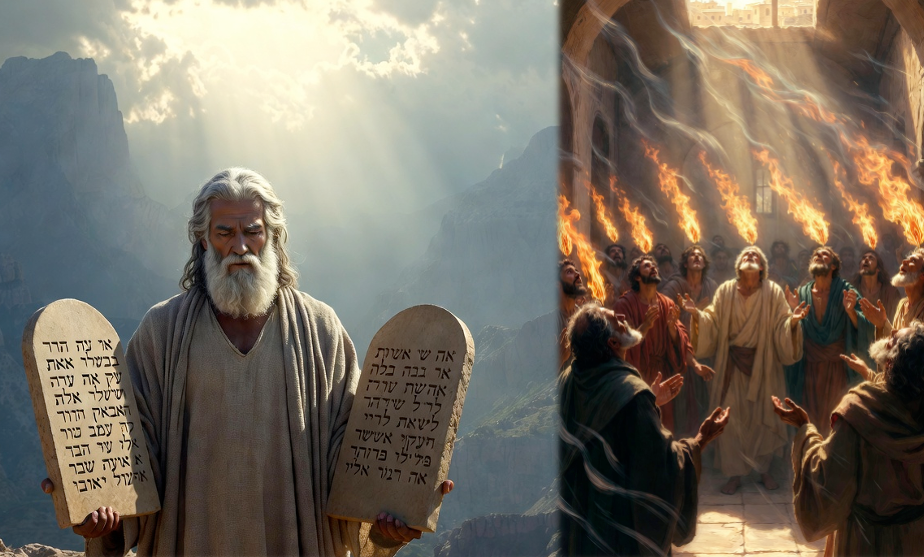 Von Gesetztafeln bis hin zu Geistessprache